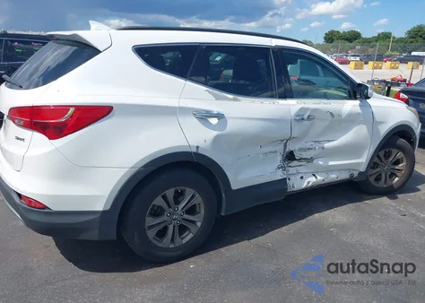 2014 Hyundai Santa Fe Sport 2.4L z USA, uszkodzony, nr VIN 5XYZU3LB9EG127714